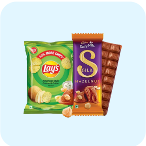 Biscuits, Chocolates, Snacks & Dry Fruits